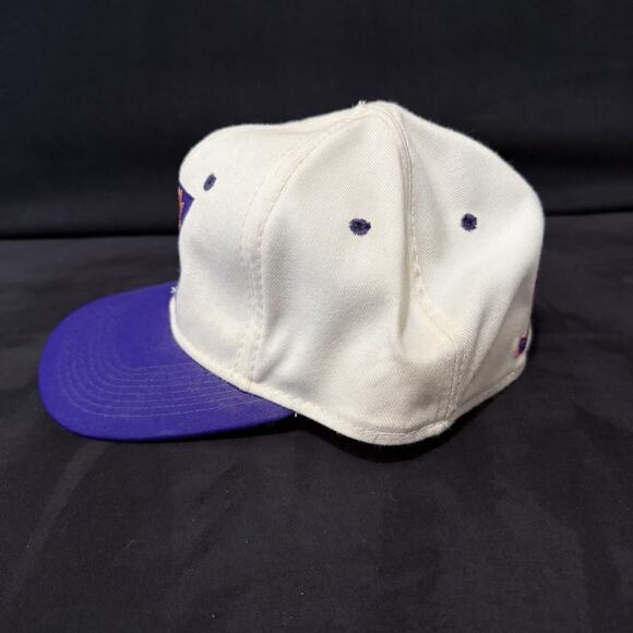 Vintage 90s Sports Specialties Phoenix Suns Wool Script Snapback Hat NBA READ! - Picture 7 of 7
